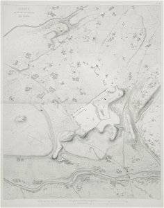 Sparte Plan de la partie des ruines - Blouet Guillaume-abel - 1831
