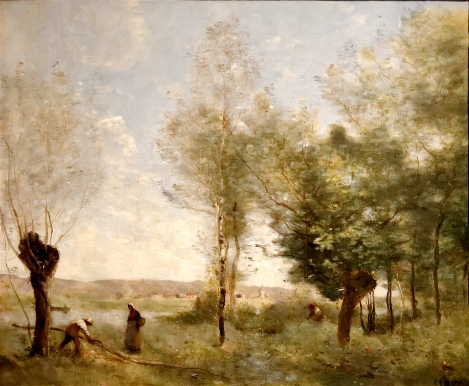 Souvenir de Coubron Camille Corot