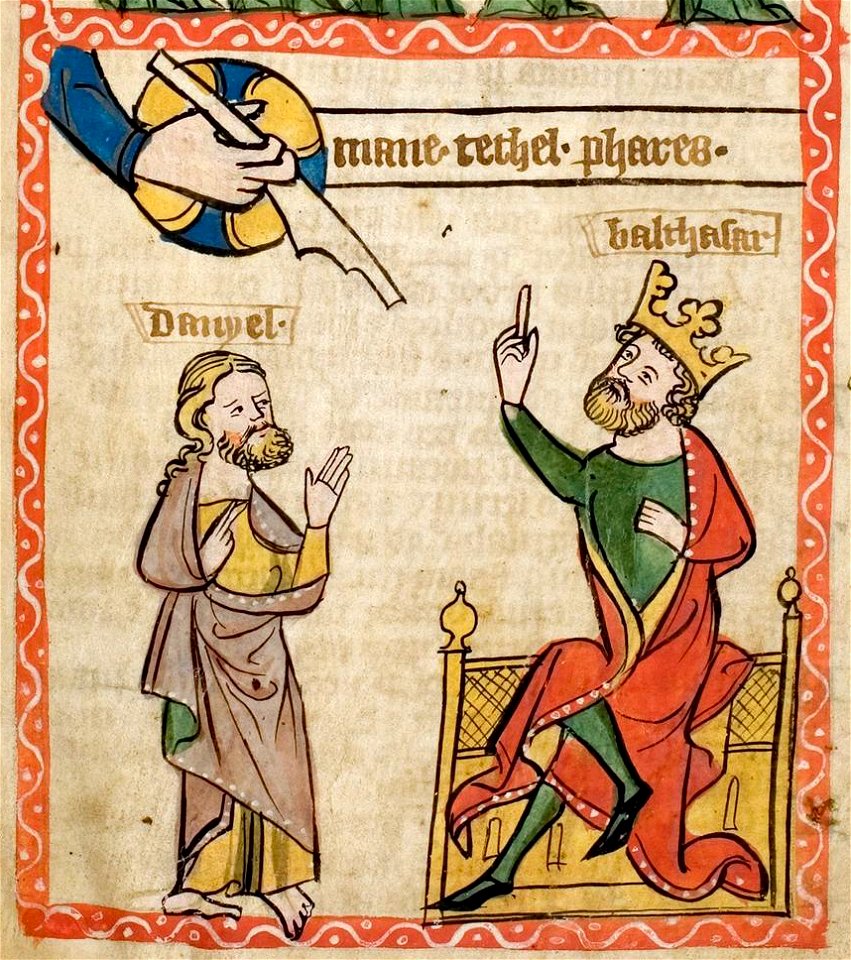 Speculum Darmstadt 2505 69r Menetekel