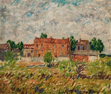 A Field in France by Robert Spencer