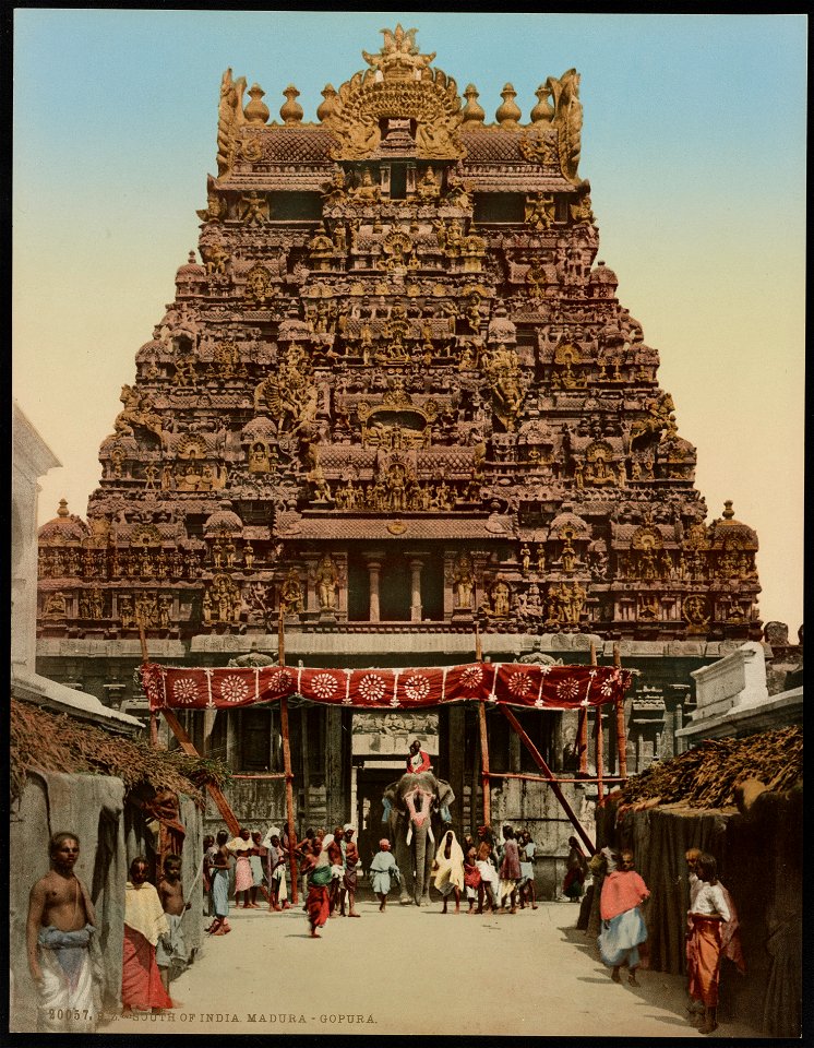 South of India. Madura. Gopura. LCCN2017657631