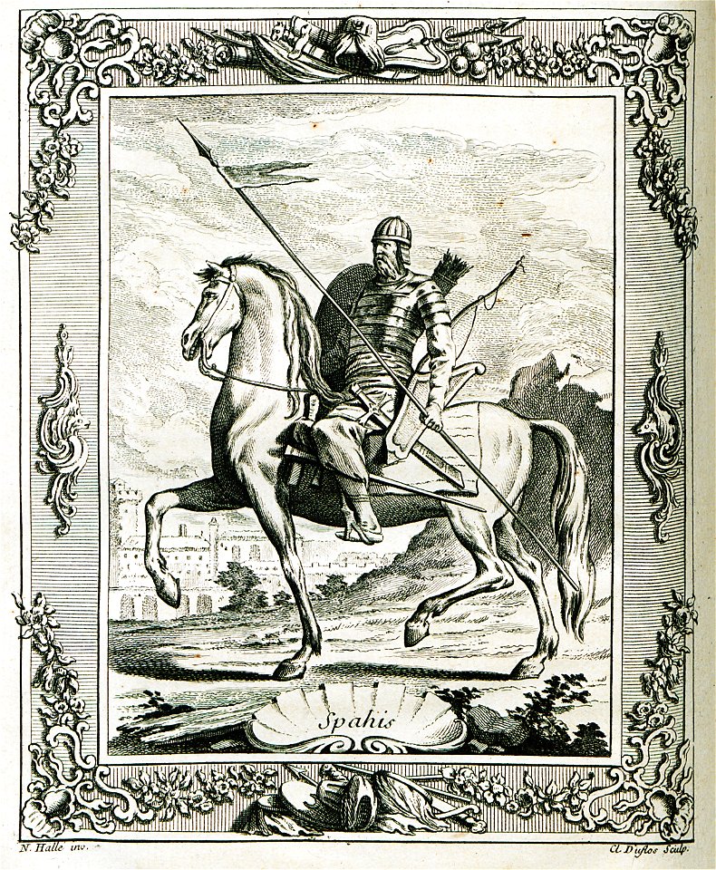 Spahis - Guer Jean Antoine - 1746