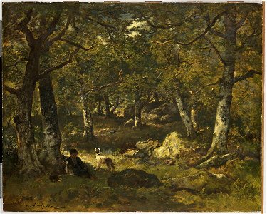 Sous-bois, 1855, RF 1403