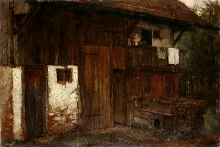 Johann Sperl - Bauernhaus in Betzingen (1873)