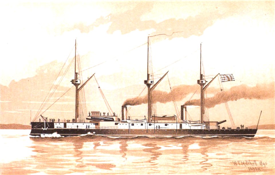 Spetsai - Brassey's Naval Annual 1890