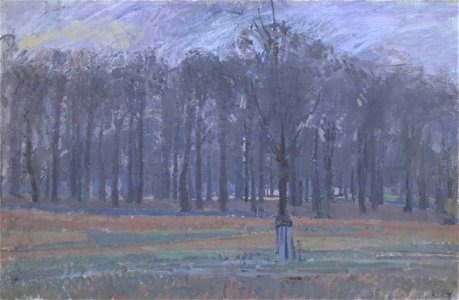 Spencer Gore (1878-1914) - Richmond Park - N05100 - National Gallery. Free illustration for personal and commercial use.
