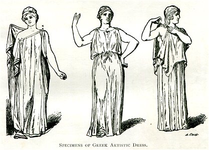 Speciments of Greek artistic dress - Mahaffy John Pentland - 1890