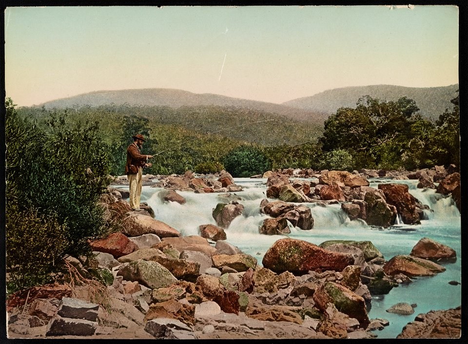 Spencer's Falls, Upper Snowy River, N.S.W. LCCN2017657836