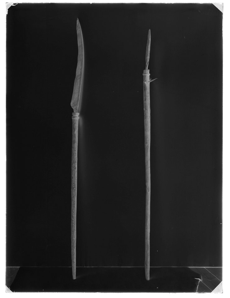 Spikklubba, morgonstjärna - Livrustkammaren - 68549-negative