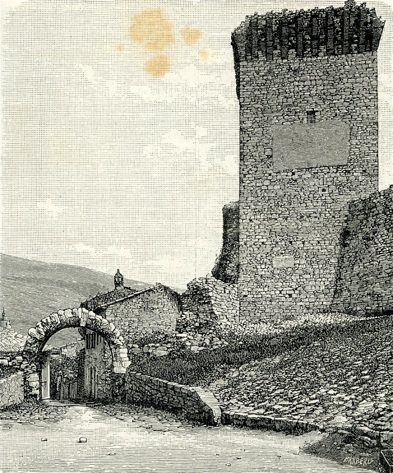 Spello porta che immetteva all’Arce