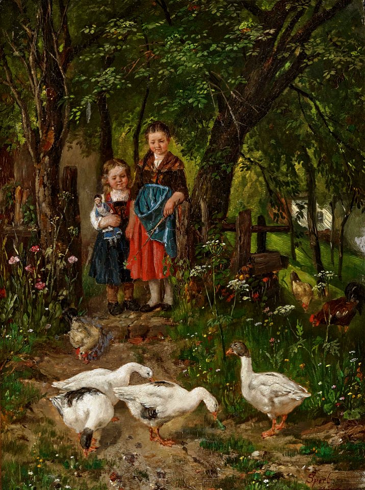 Johann Sperl - Die Gänseliesel