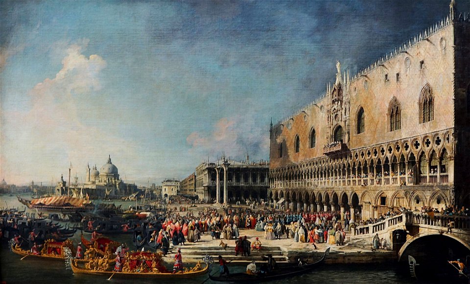 SPB Ermitage Canaletto.- Réception de l ambassadeur de France