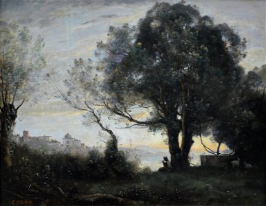 Souvenir de Castelgandolfo - Jean Baptiste Camille Corot