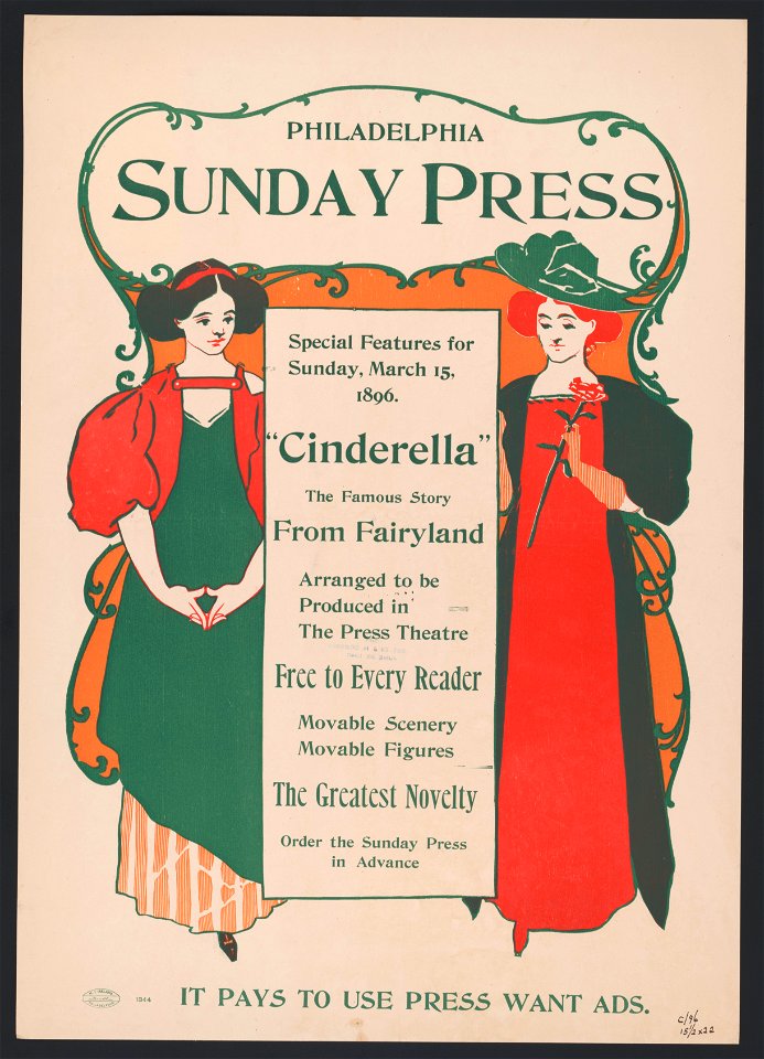 Special features for Sunday, March 15th, 1896. LCCN2014649105
