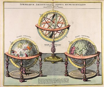Sphaerarum artificialium typica repraesentatio novissimè adumbrata - CBT 5870790. Free illustration for personal and commercial use.