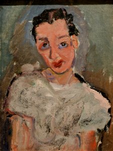 Young Women in a White Blouse Chaim Soutine
