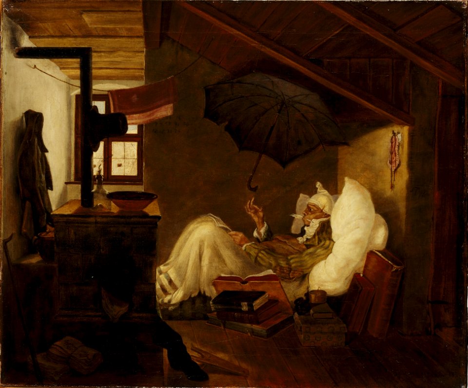 Carl Spitzweg - Der arme Poet (Germanisches Nationalmuseum)