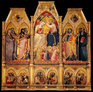 Spinello Aretino - Coronation of the Virgin - WGA21678