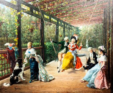 The Swing by Ignace Spiridon