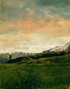 Johann Sperl - Frühling im Gebirge (1896)