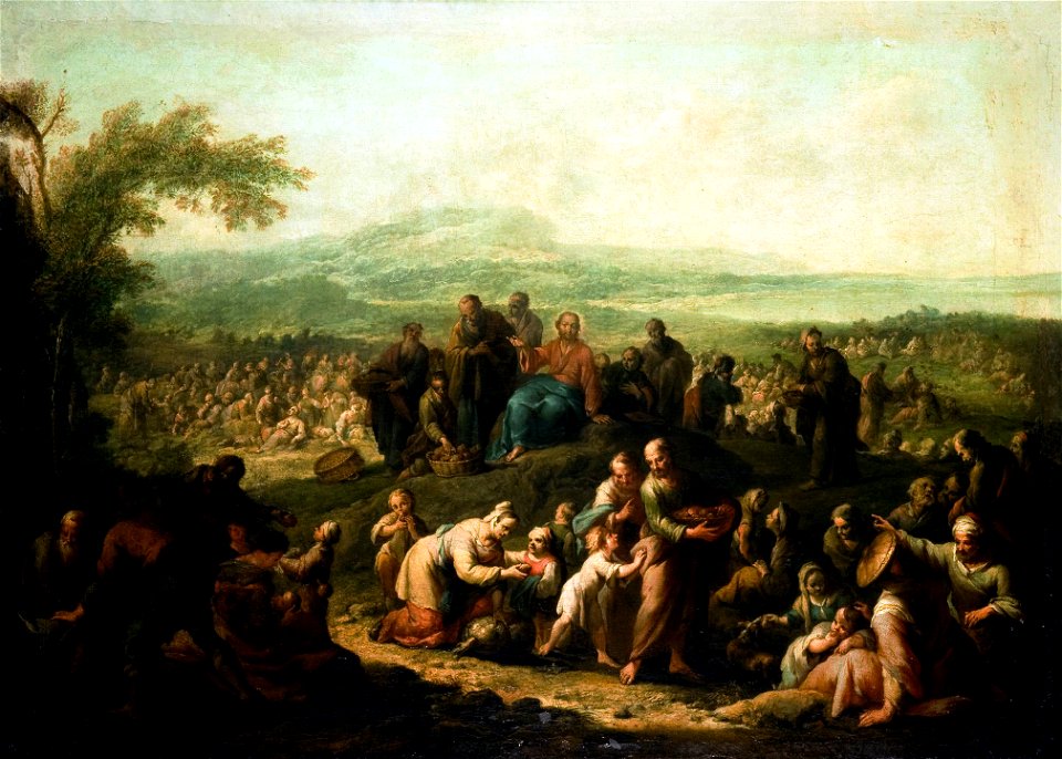 Speisung der Fünftausend c1750