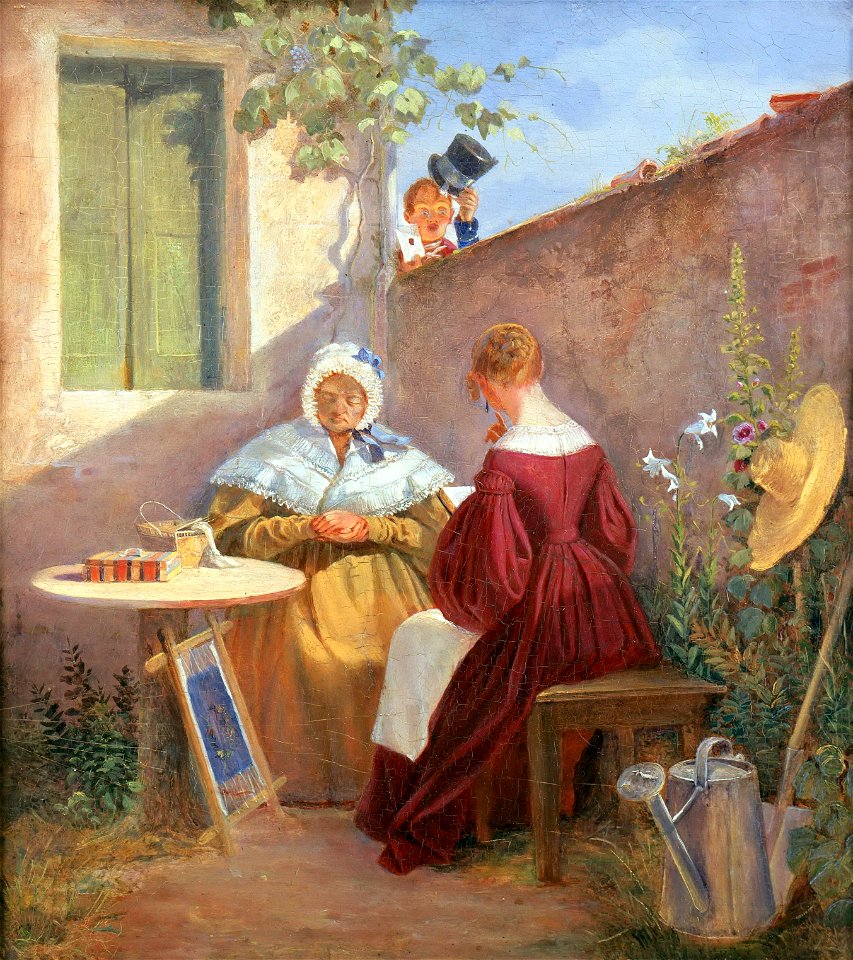 Carl Spitzweg - Der Liebesbrief (1845-1846)