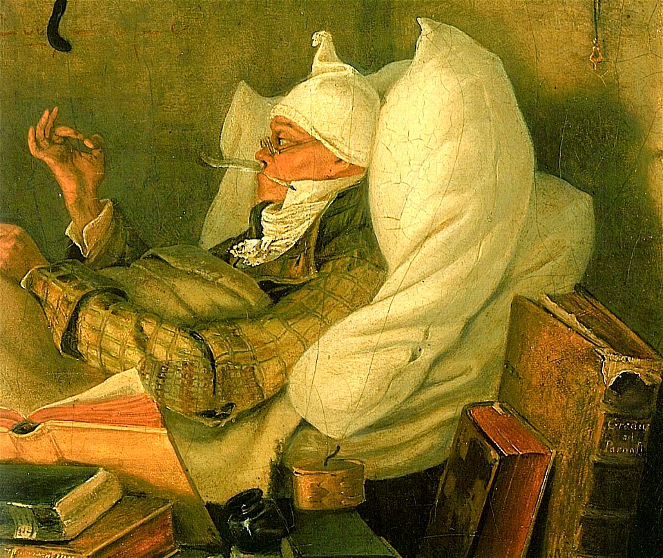 Der arme Poet (Ausschnitt 1)