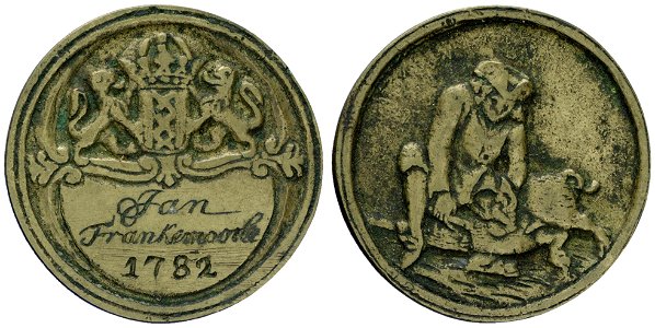 Spek- of varkensslagersgilde t.n.v. Jan Frankemoorle, objectnr PA 1283