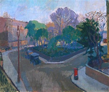 Spencer Gore (1878-1914) - Houghton Place - N03839 - National Gallery