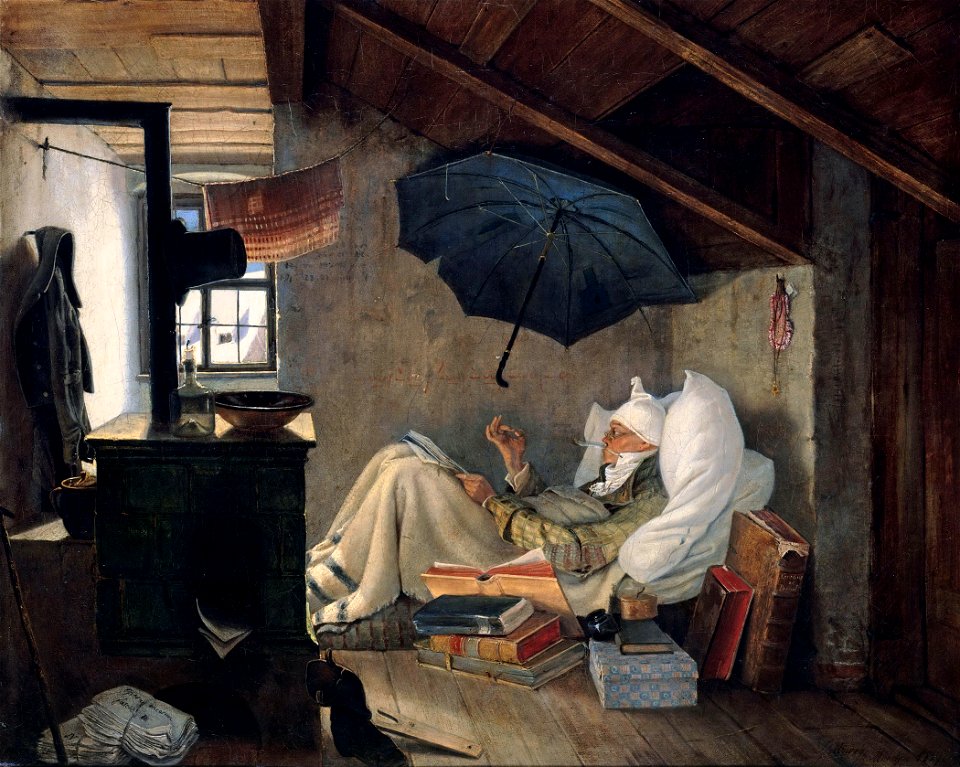 Carl Spitzweg - Der arme Poet (Berlin)