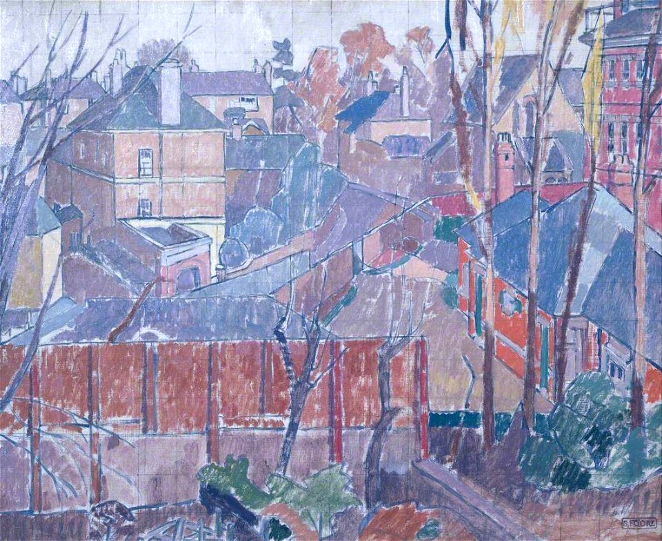 Spencer Gore (1878-1914) - From a Window in Cambrian Road, Richmond - N03558 - National Gallery
