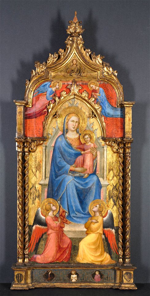 Spinello Aretino - Virgin and Child with Angels - 1977.145 - Cleveland Museum of Art