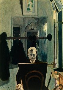 Spilliaert, selfportrait