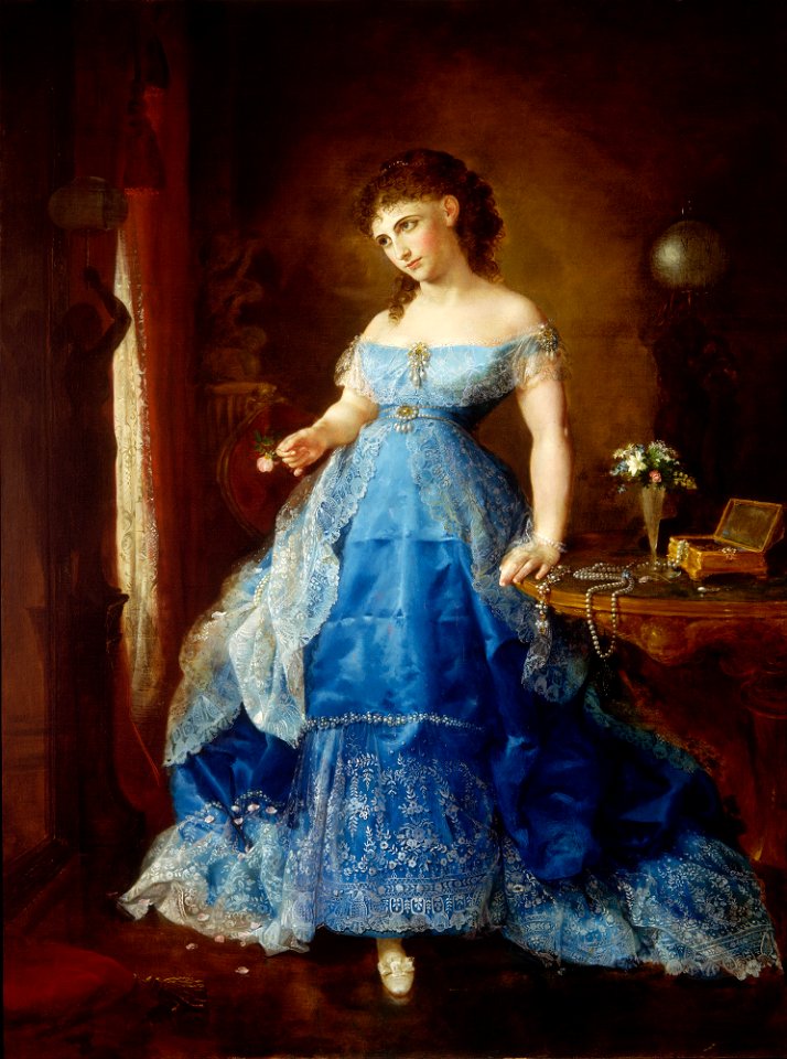 Lilly Martin Spencer - We Both Must Fade (Mrs. Fithian) - Google Art Project