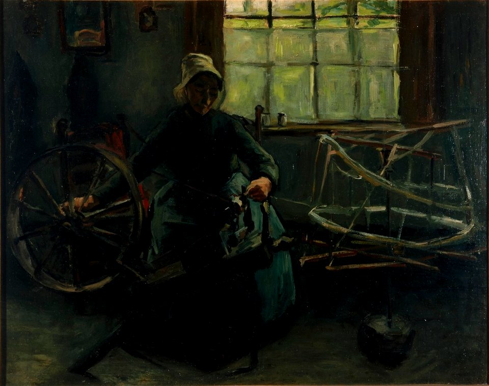 Spoelwindende vrouw, Nuenen Centraal Museum 7635-A