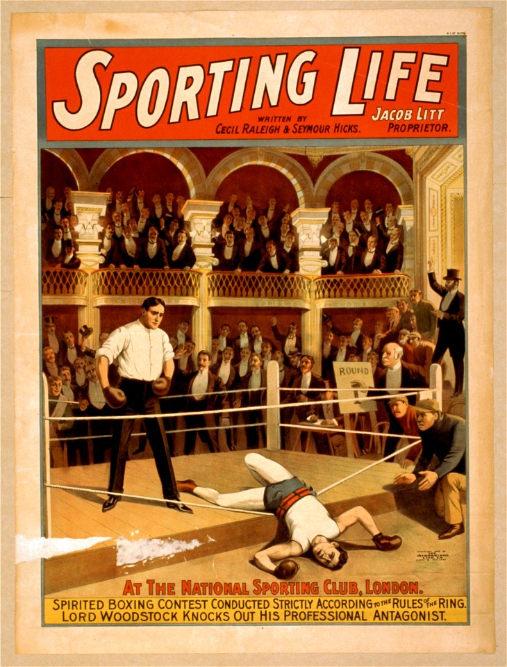 Sporting life written by Cecil Raleigh & Seymour Hicks. LCCN2014636377