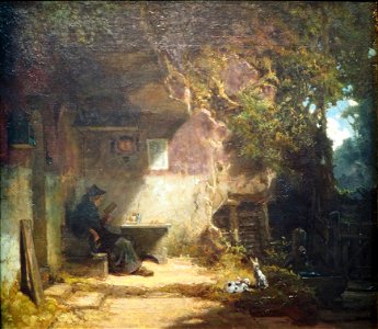 Spitzweg Einsiedler vor seiner Klause@Städel Museum Frankfurt20170818 (1)