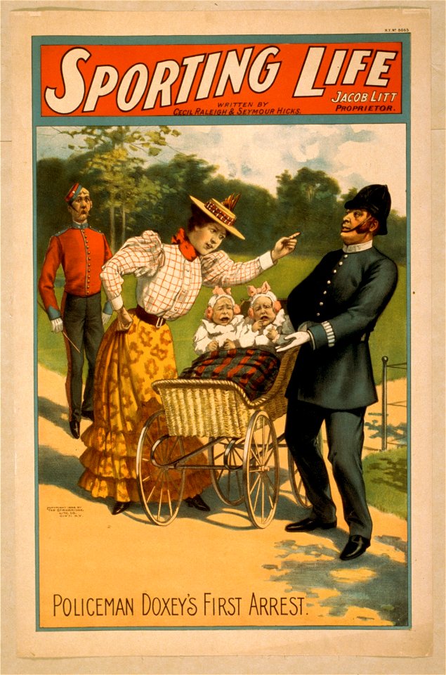 Sporting life written by Cecil Raleigh & Seymour Hicks. LCCN2014636376