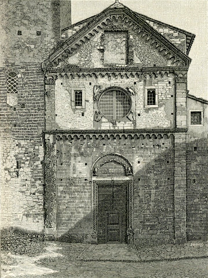 Spoleto chiesa di San Ponziano
