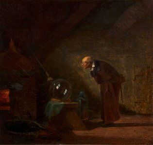 Carl Spitzweg - Der Alchemist (1837, Grohmann Museum)