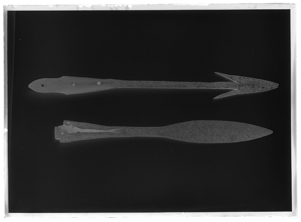 Spjutspetsar - Livrustkammaren - 43568-negative