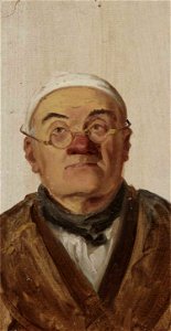 Carl Spitzweg Porträtstudie zum Armen Poeten