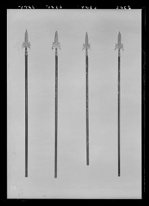 Sponton för officer, Preussen 1700-talets mitt. Troligen tagen i Pommerska kriget 1757-62 - Livrustkammaren - 51876
