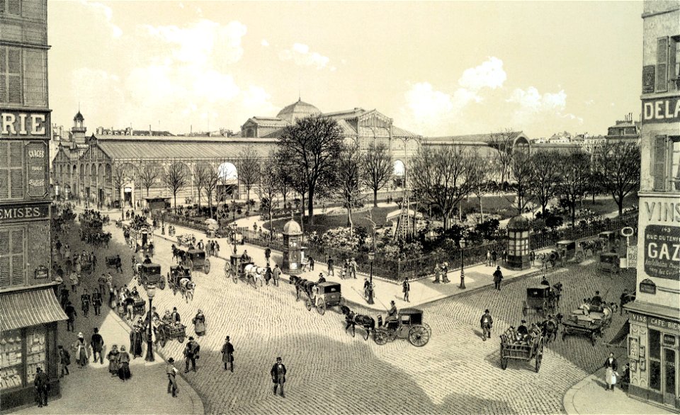 Square du Temple, 1881