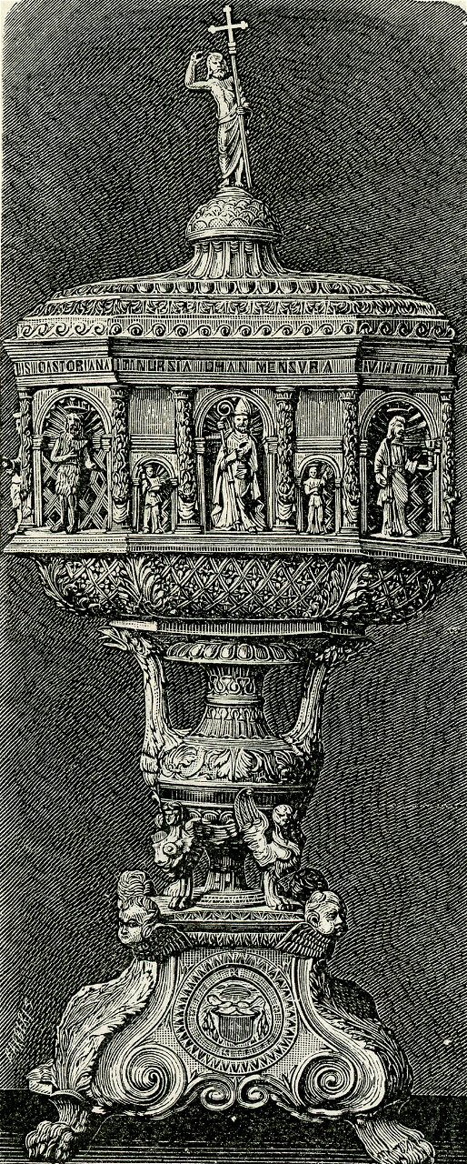 Spoleto Pinacoteca Comunale reliquiario di Sant’Eutizio