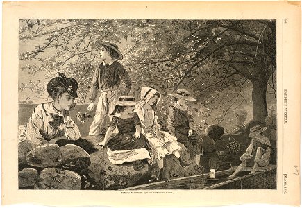Spring blossoms (Boston Public Library)