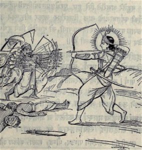 Srikrishn fights with Banasura