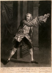 Spranger Barry, (1719-1777) Actor, as Macbeth in Act 2 P6529