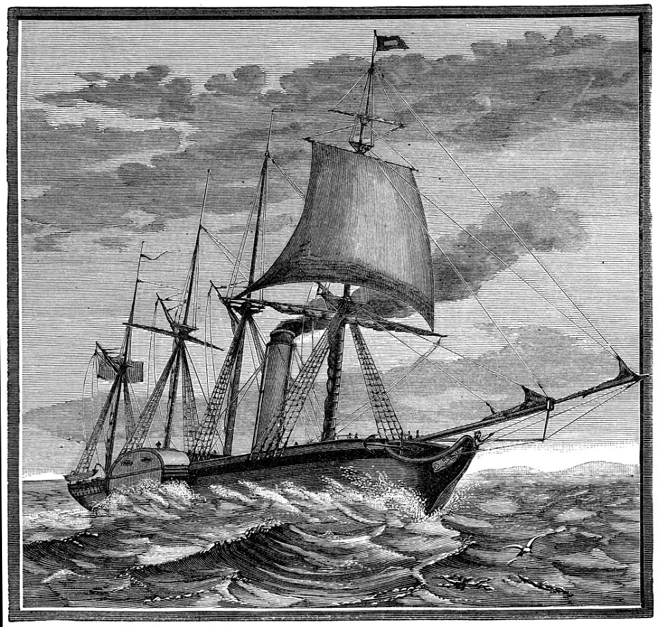 SS Great Western 1882 engraving