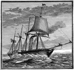 SS Great Western 1882 engraving